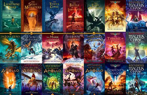 percy jackson series in order.